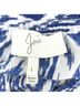 Joie 100% Silk Blue White Shorts Size L - photo 8