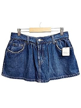 We the Free Denim Skirt (view 1)