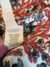 Anthropologie 100% Polyester Floral Red White Black Gray Jumpsuit Size XS - photo 11