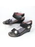 Taos 100% Leather Black Sandals Size 10 - photo 4
