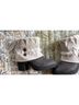 Muk Luks Solid Black Ivory Boots Size 7 - photo 8