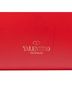 Valentino 100% Leather Red Mini Leather Rockstud Double Handle Tote One size - photo 2