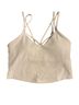 Lululemon Athletica White Sleeveless Top Size 4 - photo 1