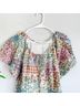 Roller Rabbit 70% Cotton 30% Silk 100% Cotton Floral Ivory Blue Green Pink Burgundy Casual Dress Size XS - photo 5
