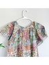 Roller Rabbit 70% Cotton 30% Silk 100% Cotton Floral Ivory Blue Green Pink Burgundy Casual Dress Size XS - photo 6