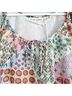 Roller Rabbit 70% Cotton 30% Silk 100% Cotton Floral Ivory Blue Green Pink Burgundy Casual Dress Size XS - photo 8