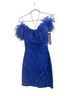 Jovani Solid Blue Cocktail Dress Size 4 - photo 1