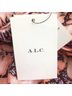A.L.C. 100% Linen Floral Burgundy Jumpsuit Size 12 - photo 8