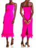 Lucy Paris 100% Polyester 95% Polyester 5% Spandex Solid Pink Cocktail Dress Size XS - photo 4