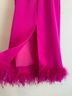 Lucy Paris 100% Polyester 95% Polyester 5% Spandex Solid Pink Cocktail Dress Size XS - photo 8
