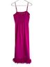 Lucy Paris 100% Polyester 95% Polyester 5% Spandex Solid Pink Cocktail Dress Size XS - photo 2