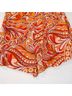 Express Floral Orange Red Pink Skort Size 2 - photo 9