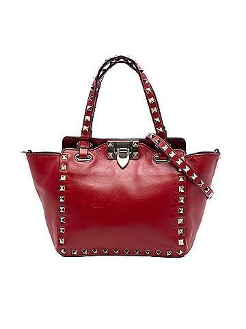 Valentino Mini Leather Rockstud Satchel (view 1)