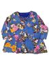 Calessa Floral Blue Pink Blouse Size 1X - photo 1