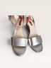 Louise Et Cie 100% Leather Silver Wedges Size 8 - photo 11