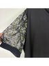 CeCe 95% Polyester 5% Spandex 100% Polyester Black Short Sleeve Blouse Size 2X - photo 4