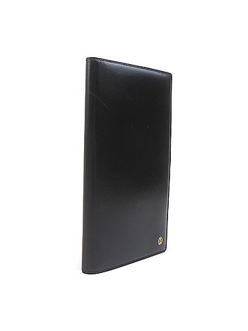 Cartier Cartier CARTIER Bi-fold long wallet, leather, black, men's r11177a (view 2)