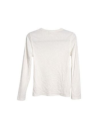 Alex Mill Laine Henley Long Sleeve T-Shirt (view 2)