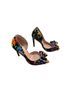 Betsey Johnson Floral Multi Color Heels Size 6 1/2 - photo 4