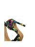 Betsey Johnson Floral Multi Color Heels Size 6 1/2 - photo 6