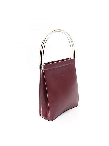 Cartier Cartier Trinity Handbag, Leather, Women's, Bordeaux (Burgundy) (view 2)