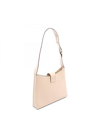 Salvatore Ferragamo Salvatore Ferragamo Gancini Shoulder Bag/Handbag, Leather, Women's, Beige (view 2)