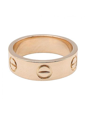 Cartier Cartier Love Ring, 18K Pink Gold (PG), Women's, Tone, B4084800 (view 2)