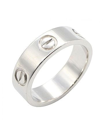 Cartier Cartier Love Ring, 18K White Gold (18KWG), Silver Tone, for Men and Women. (view 1)