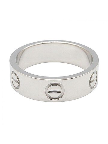 Cartier Cartier Love Ring, 18K White Gold (18KWG), Silver Tone, for Men and Women. (view 2)