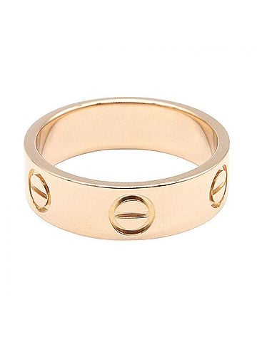 Cartier Cartier Love Ring, 18K Pink Gold (PG), Men's and Women's, Tone (view 2)