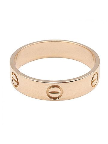 Cartier Cartier Love Ring, 18K Pink Gold (PG), Men's and Women's, Tone (view 2)