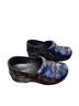 Dansko Floral Black Blue Mule/Clog Size 7 1/2 - photo 4