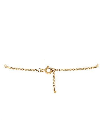 Tiffany & Co. T Smile Chain Bracelet 18K Yellow Gold Medium (view 2)