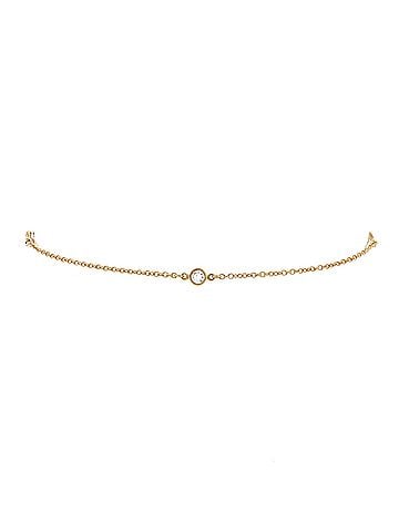Tiffany & Co. Elsa Peretti Diamonds by the Yard 3 Stone Bracelet 18K Yellow Gold with Diamonds (view 1)