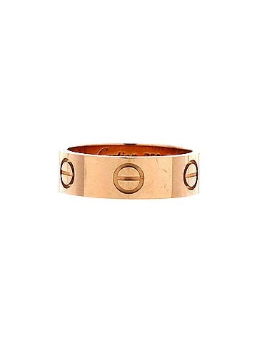 Cartier Love Band Ring 18K Rose Gold (view 1)