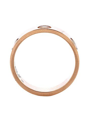 Cartier Love Band Ring 18K Rose Gold (view 2)