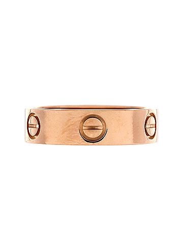 Cartier Love Band Ring 18K Rose Gold (view 1)
