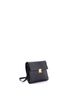 Hermès 100% Leather Black Clic Wallet on Strap Chevre Mysore 16 One size - photo 3