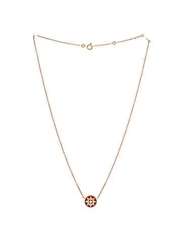 Christian Dior Rose des Vents Pendant Necklace 18K Rose Gold with Diamond and Ceramic (view 2)