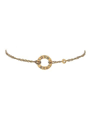 Cartier 2 Diamonds Love Bracelet 18K Yellow Gold with Diamonds (view 1)