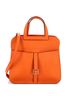 Hermès 100% Leather Orange Halzan Bag Clemence 25 One size - photo 1