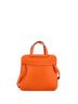 Hermès 100% Leather Orange Halzan Bag Clemence 25 One size - photo 4