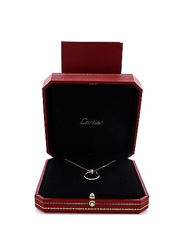 Cartier Juste un Clou Pendant Necklace 18K Rose Gold with Diamonds (view 2)