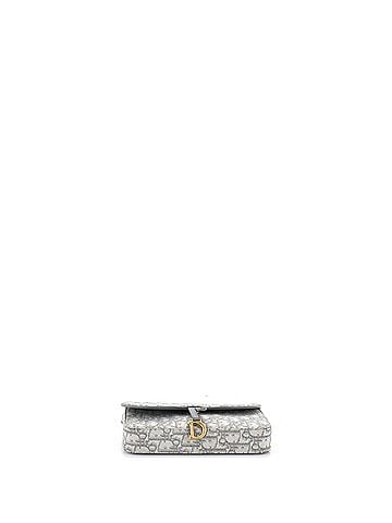 Christian Dior Saddle Chain Clutch Oblique Canvas (view 2)