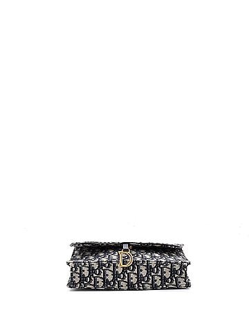 Christian Dior Saddle Chain Clutch Oblique Canvas (view 2)