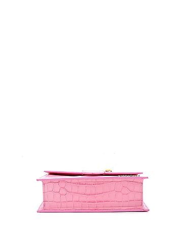 Jacquemus Le Grand Bambino Flap Bag Crocodile Embossed Leather (view 2)