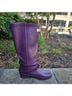 Hunter Purple Rain Boots Size 7 - photo 3