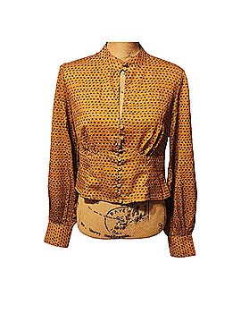 Unique Vintage Long Sleeve Blouse