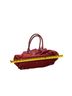 Adams 100% Leather Solid Red Shoulder Bag One size - photo 9