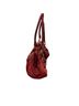 Adams 100% Leather Solid Red Shoulder Bag One size - photo 10